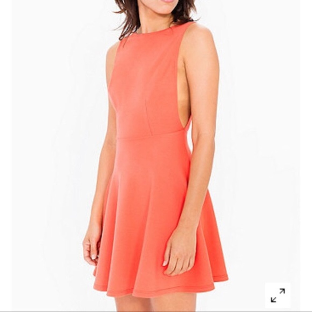 AMERICAN APPAREL❤️Ponte, CrossBack Skater Dress!XS